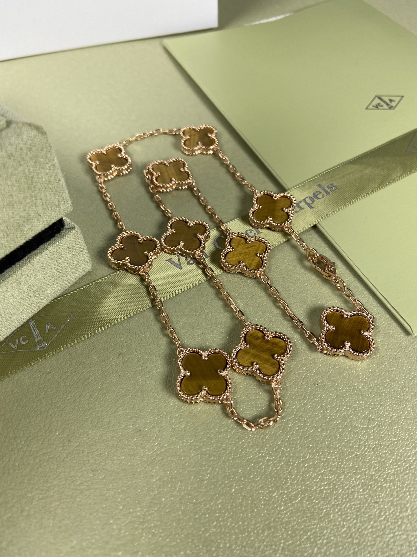 Van Cleef & Arpels 10 Clovers Necklace