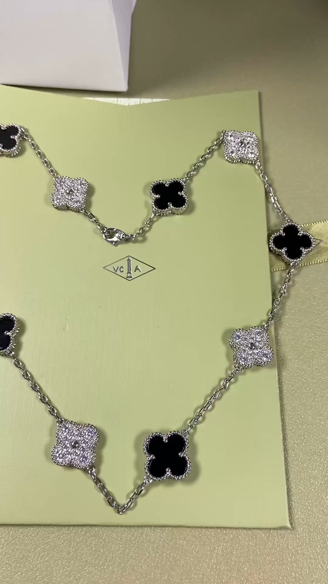 Van Cleef & Arpels 10 Clovers Necklace