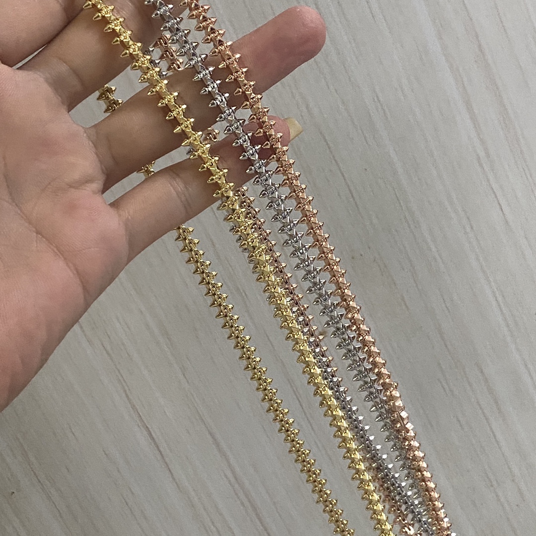 Cartier Necklace OHEH New Studded Necklace Length: 50 cm, 55 cm