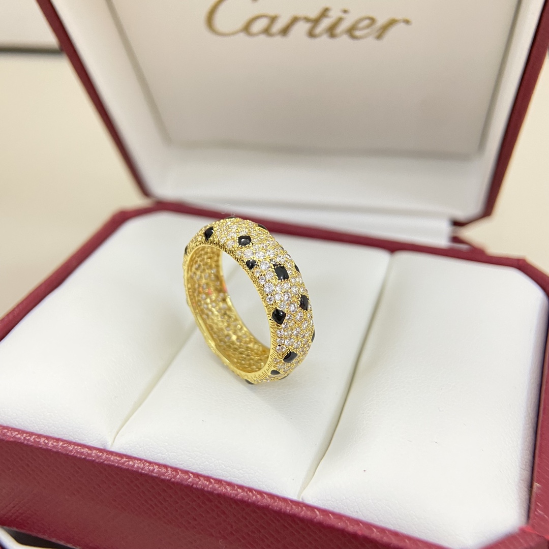 Cartier Ring New Spotted Starry Ring Sizes: 6, 7, 8, 9