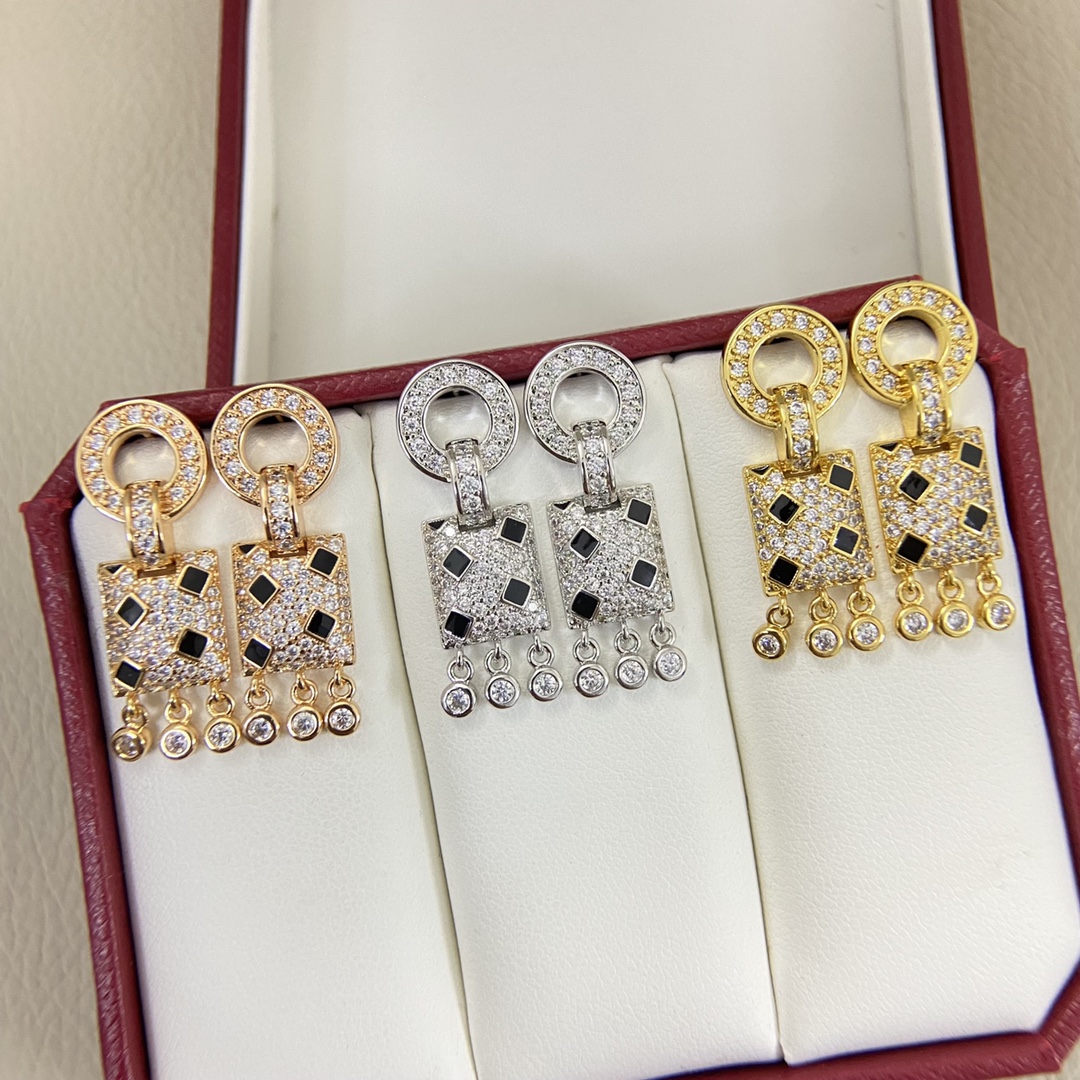 Cartier Earrings - New Diamond Tassel Earrings