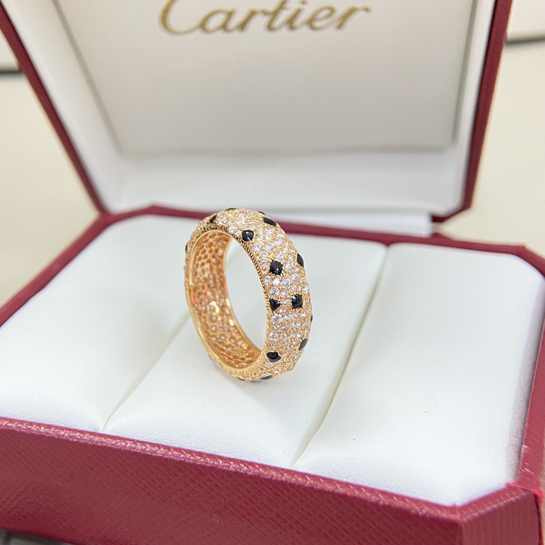 Cartier Ring New Spotted Starry Ring Sizes: 6, 7, 8, 9