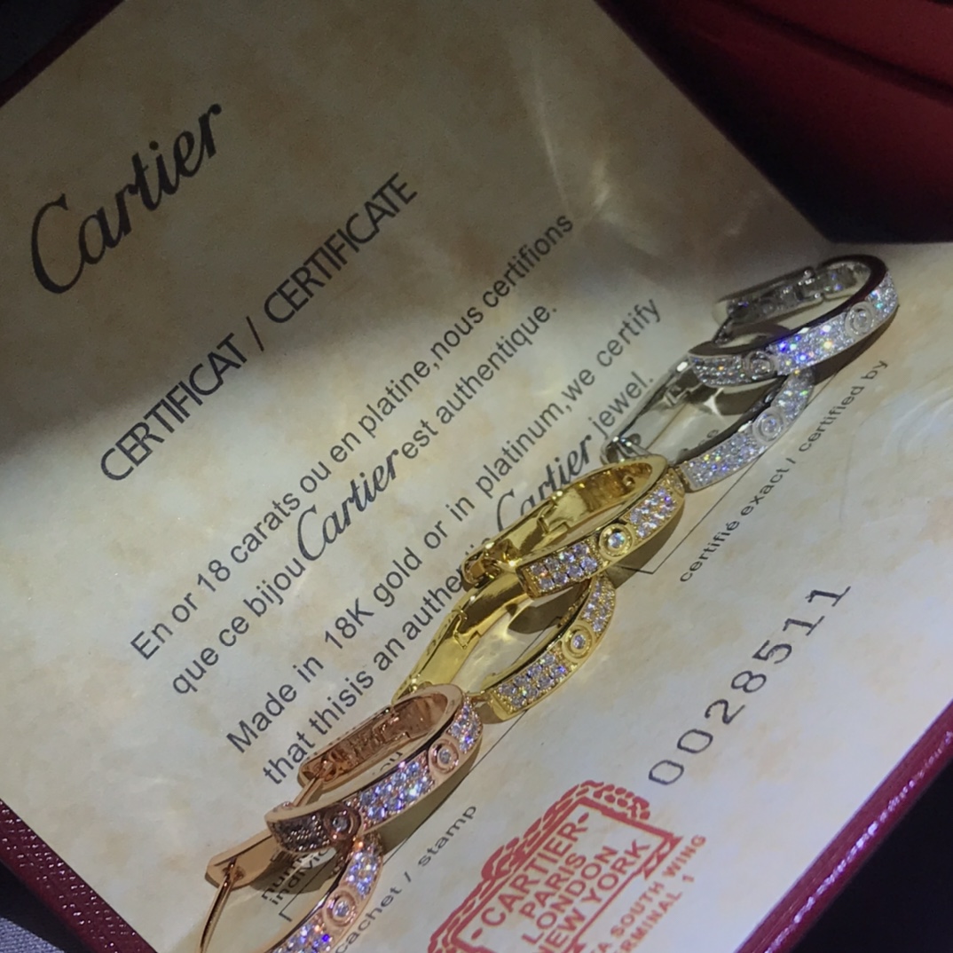 Cartier Earrings New Shooting Star Earrings Gold, White Gold, Rose Gold