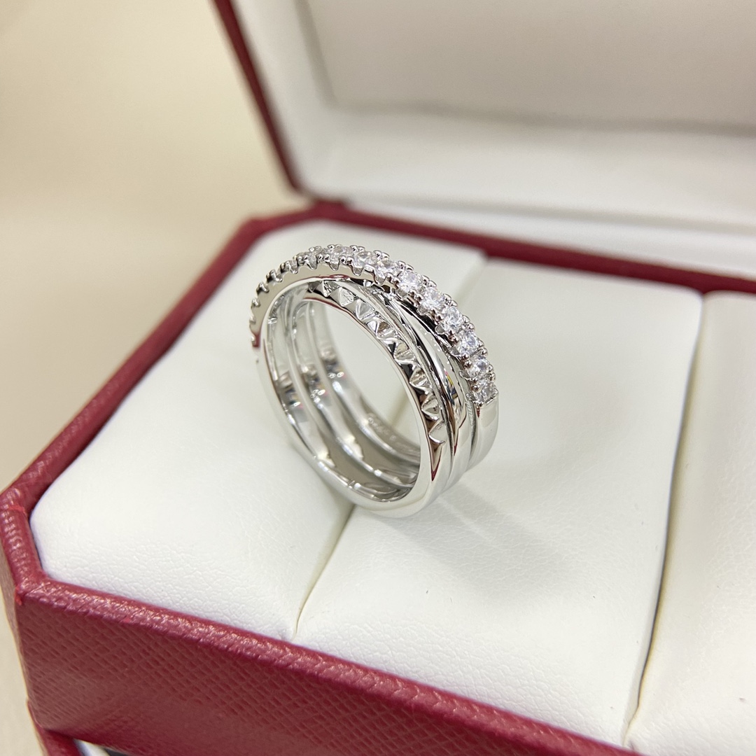 Cartier Ring 6 New Studded Diamond Ring Sizes: 6, 7, 8, 9