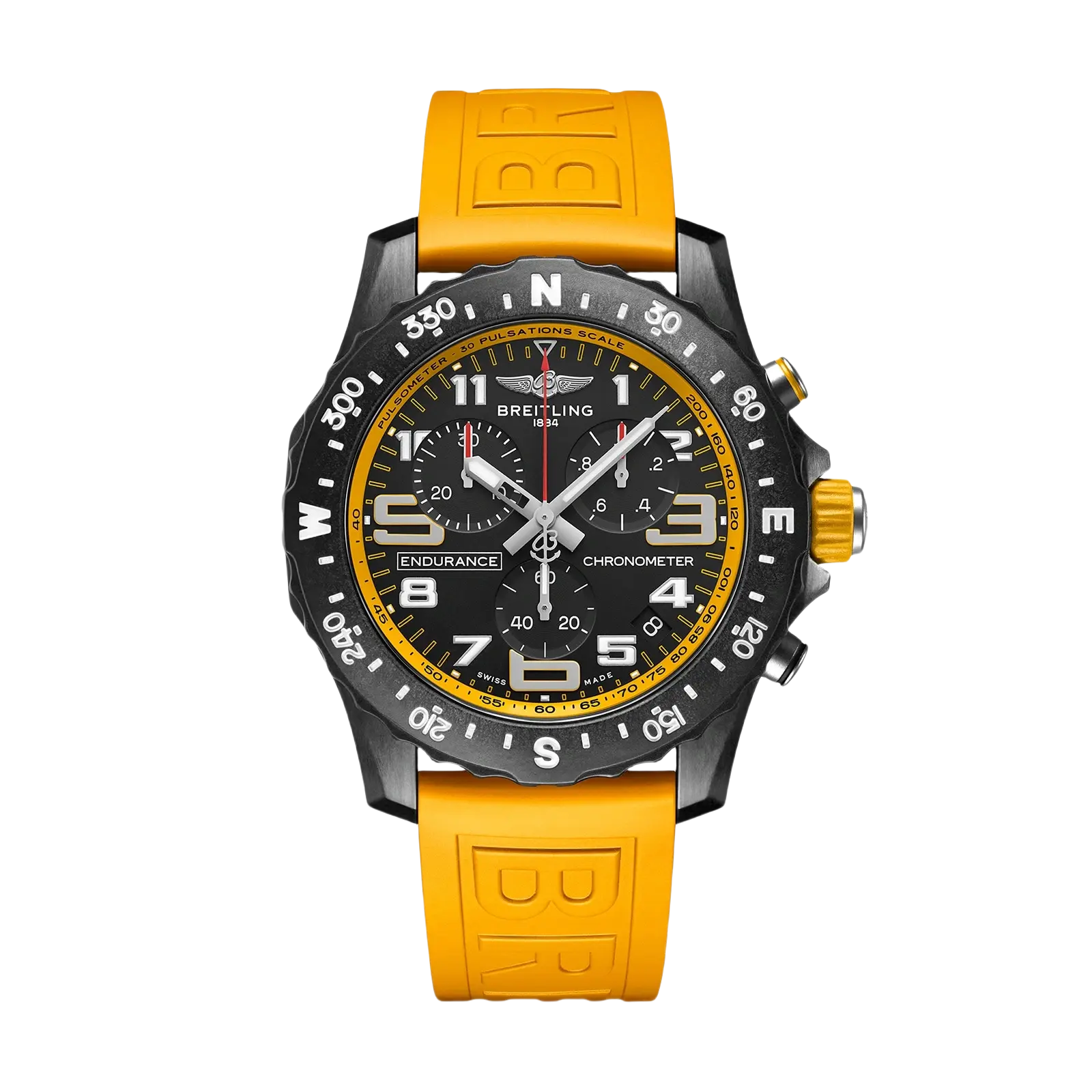 Endurance Pro 44mm Yellow 44mm Mens Watch