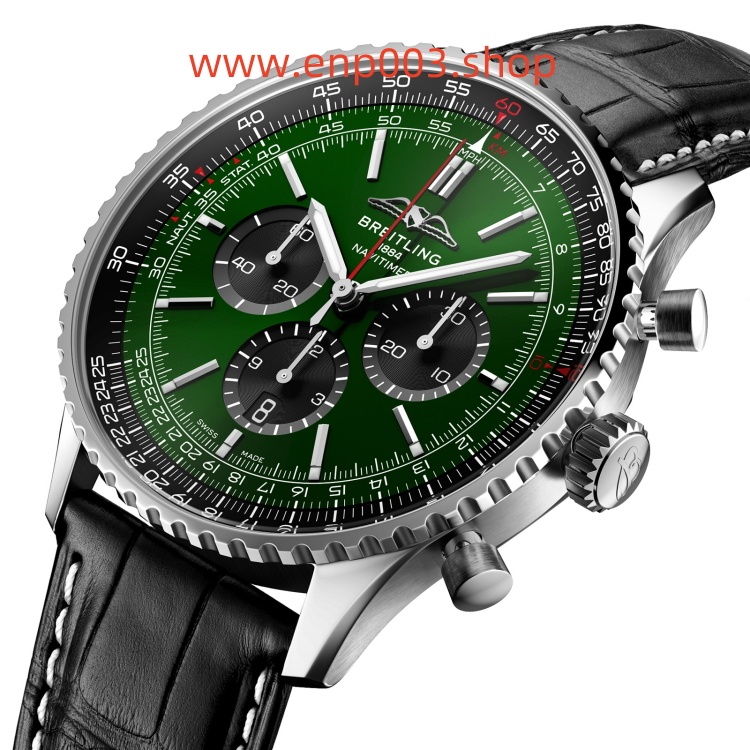 Navitimer B01 Chronograph Green 46mm Mens Watch