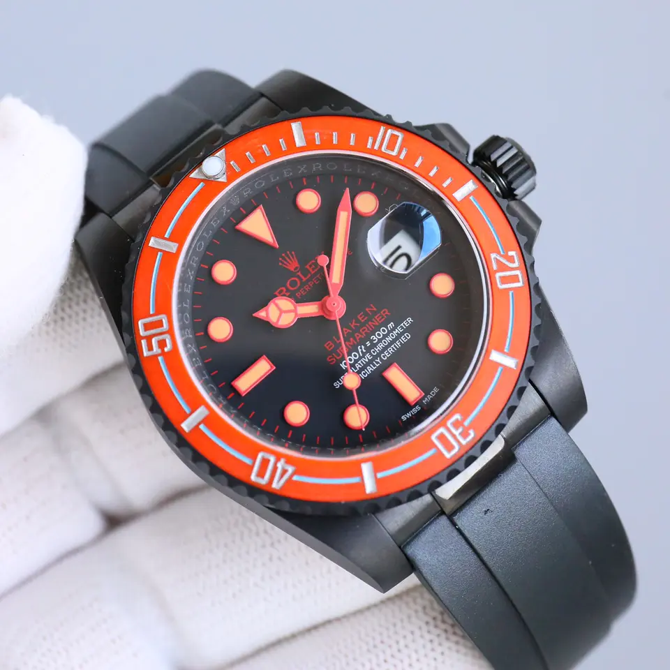 Submariner Blaken Orange 40mm