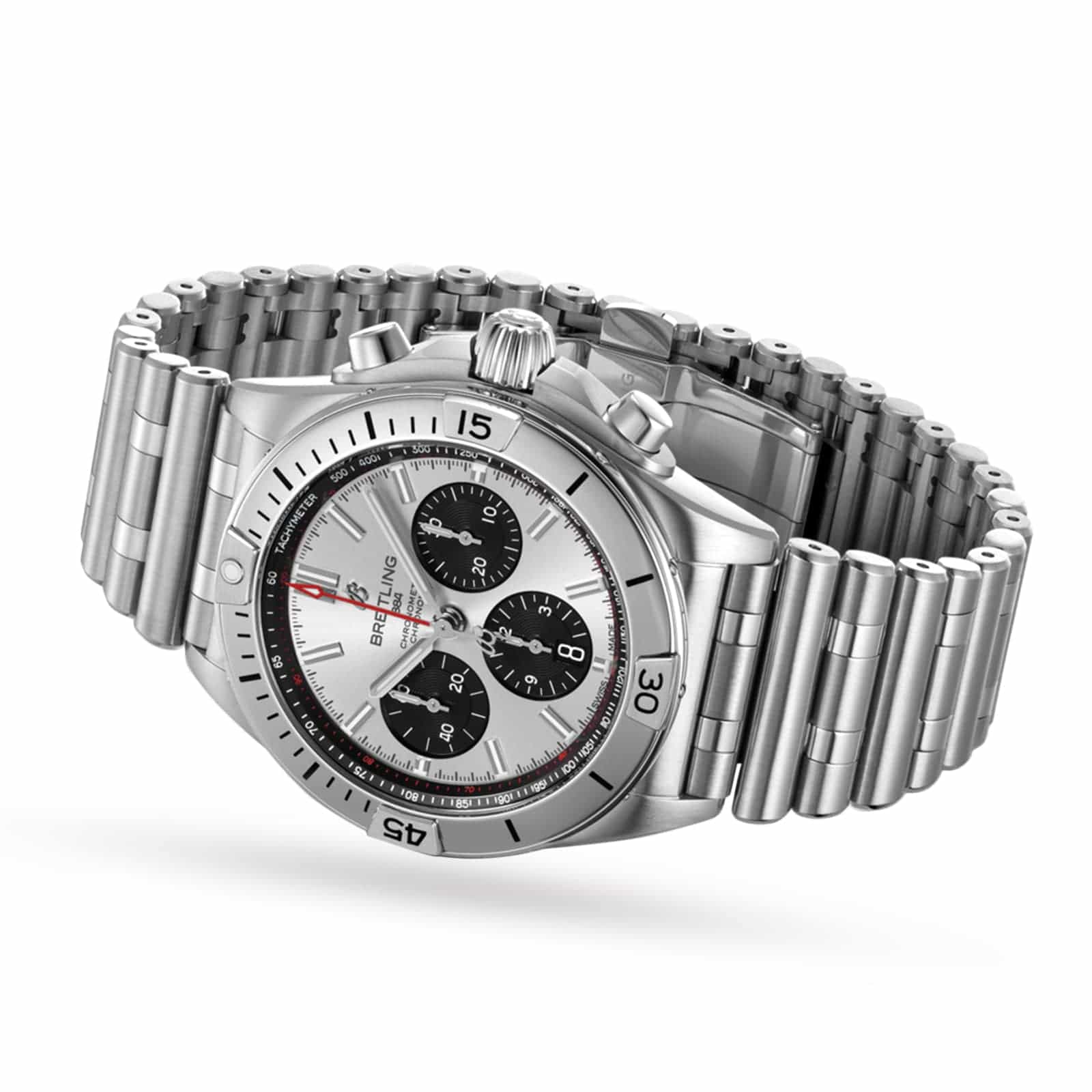Chronomat B01 Automatic Chronograph Silver Dial Stainless Steel 42mm Men's Watch