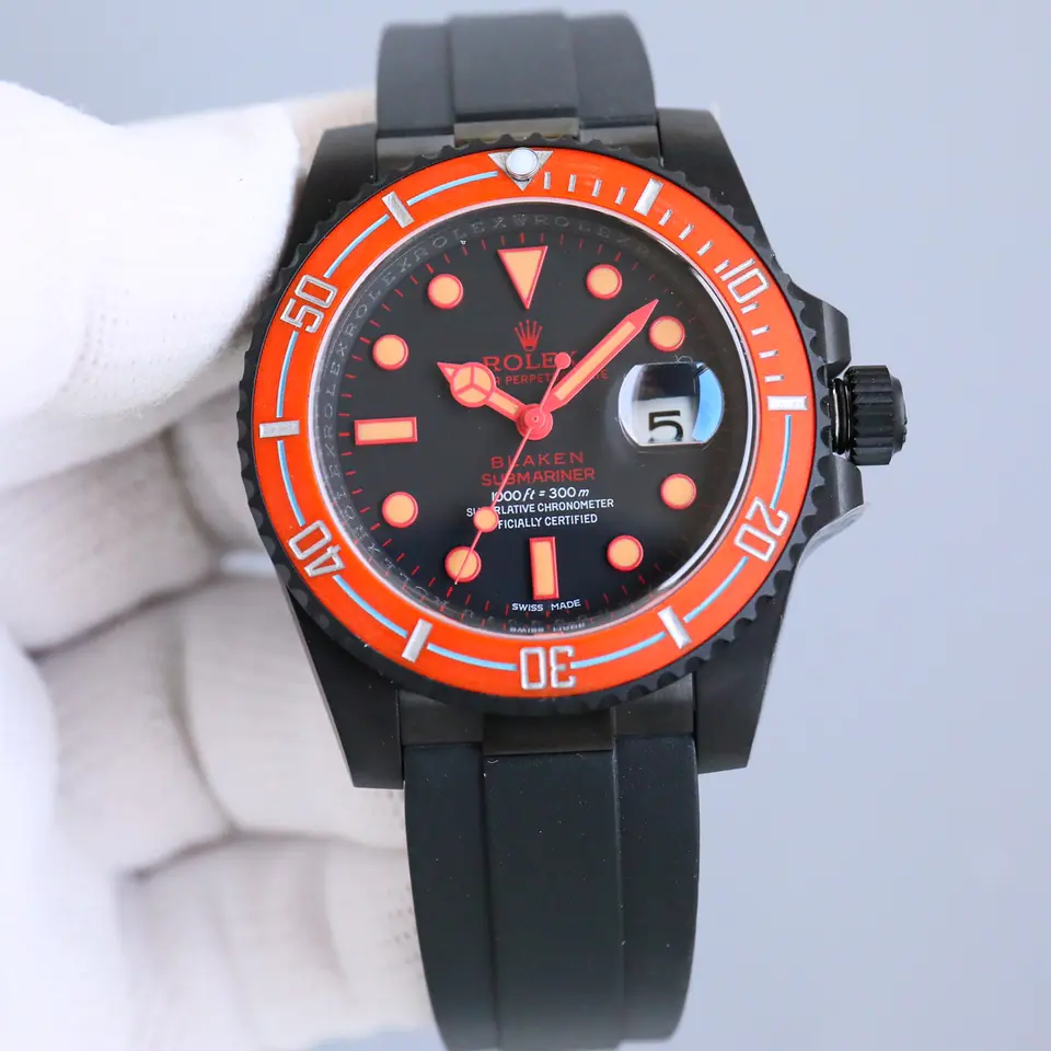 Submariner Blaken Orange 40mm
