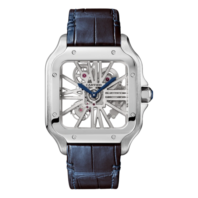 Santos De WHSA0015 47.5 mm x 39.7 mm Men Watch