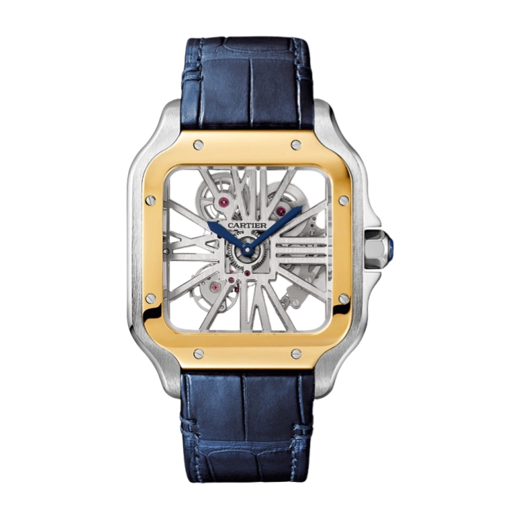 Santos De WHSA0019 47.5 mm x 39.7 mm Men Watch