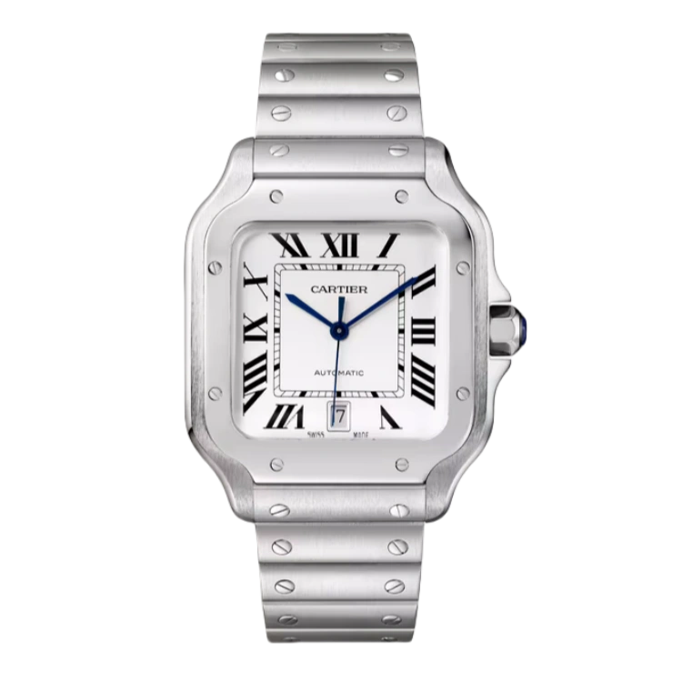 Santos De WSSA0018 47.5 mm x 39.8 mm Men Watch
