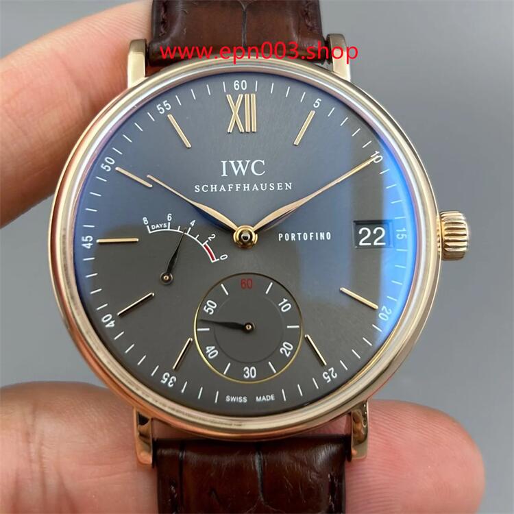 Portofino Hand-Wound Eight Days 45 mm Men Watch