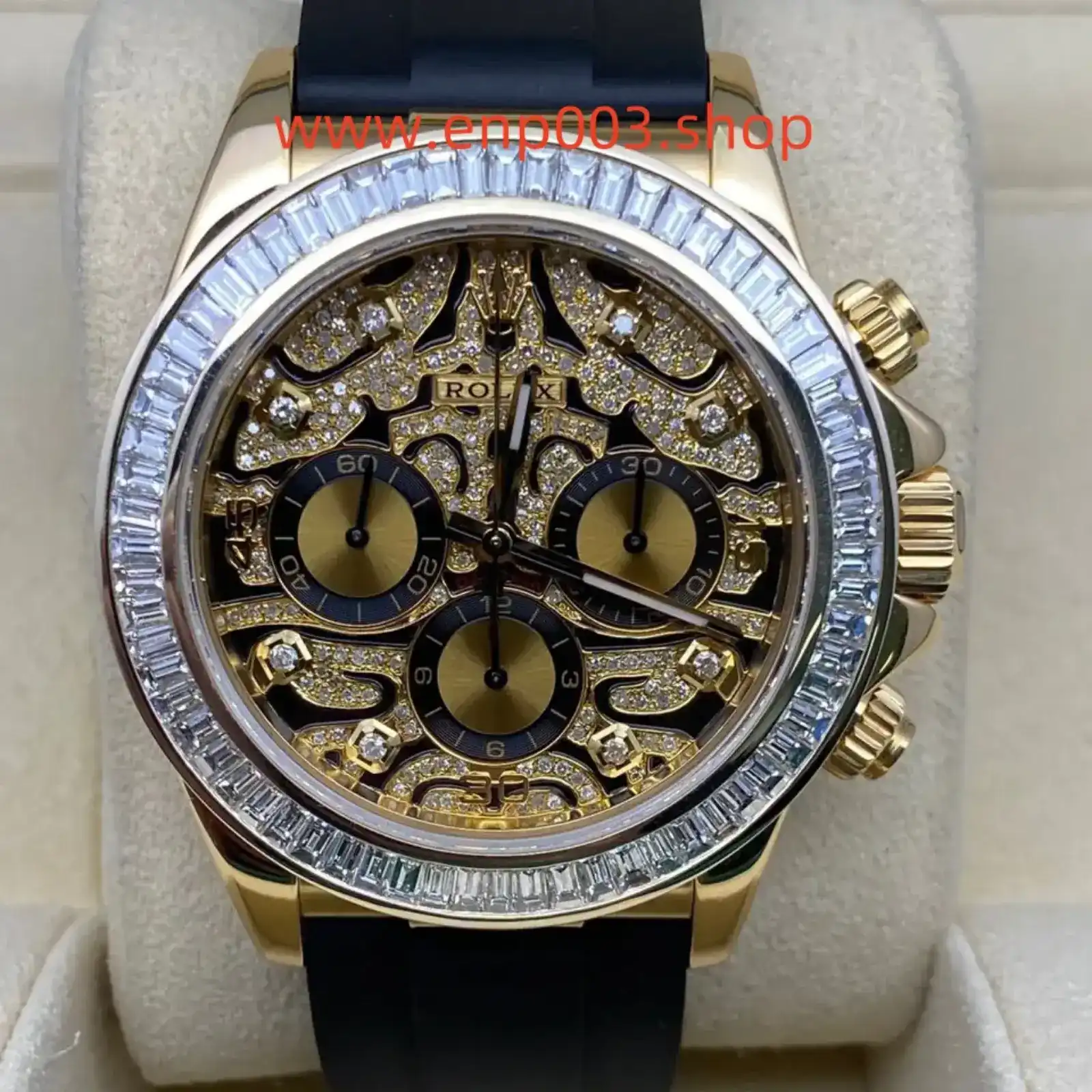 Cosmograph Daytona 'Eye of the Tiger' 116588TBR Yellow Gold 40mm