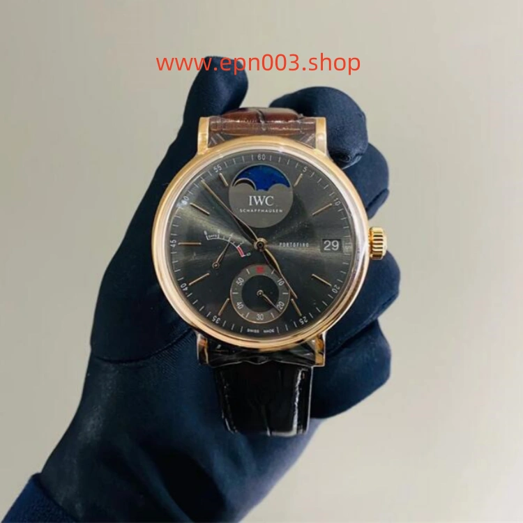 Portofino Hand-Wound Moon Phase 45 mm Men Watch