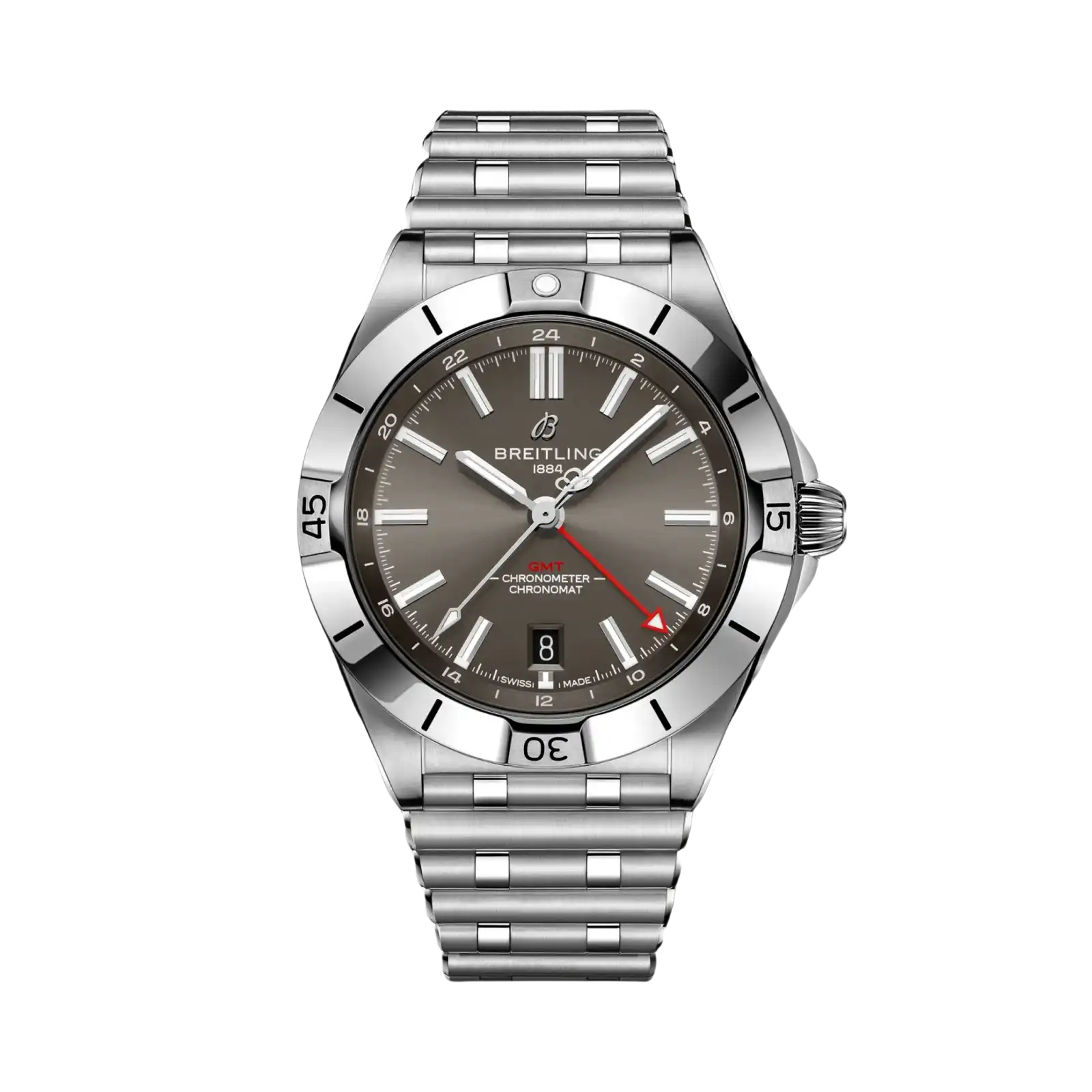 Chronomat Automatic GMT Grey Dial 40mm Men Watch
