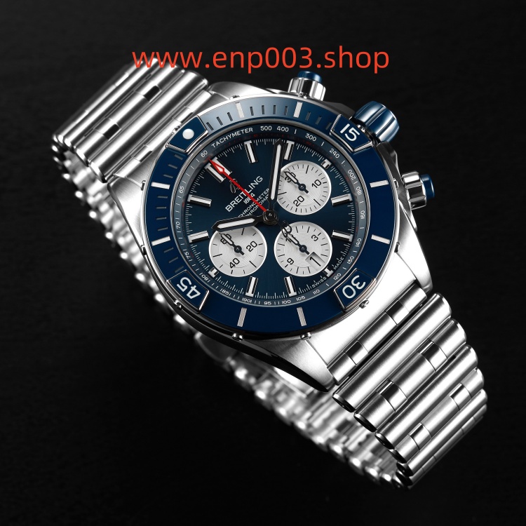 Super Chronomat Automatic Chronograph Blue Dial Steel 44mm Men Watch