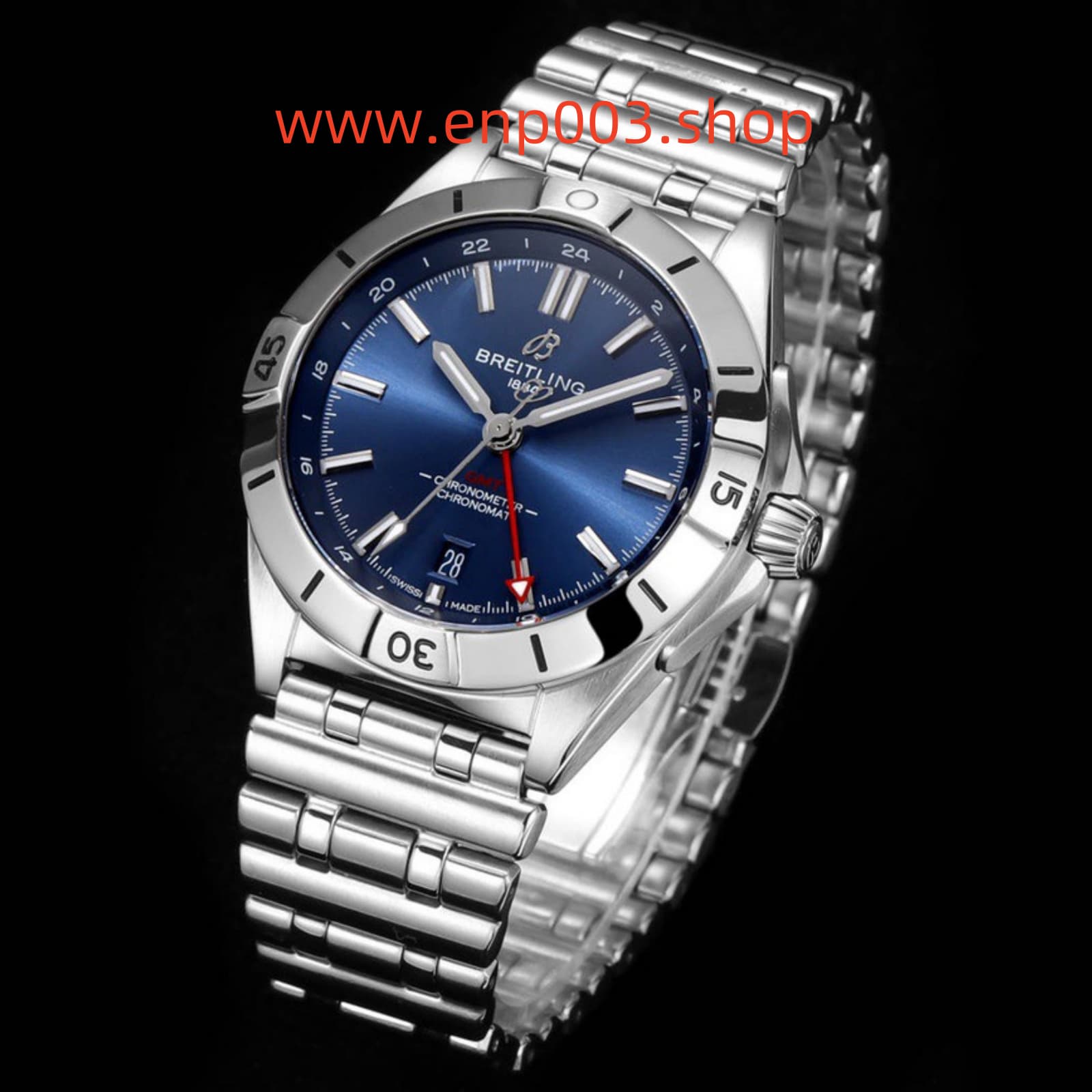 Chronomat Automatic GMT Blue Dial 40mm Men Watch