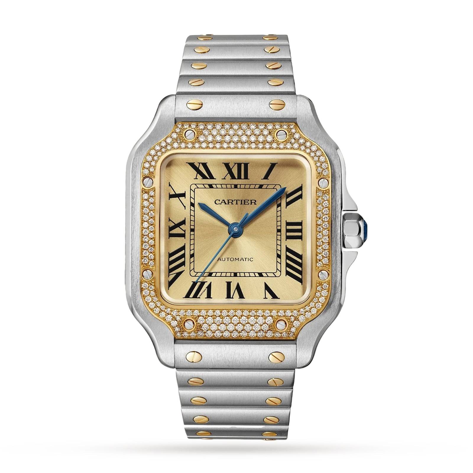 Santos De W3SA0007 41.9 mm x 35.1 mm Men Watch