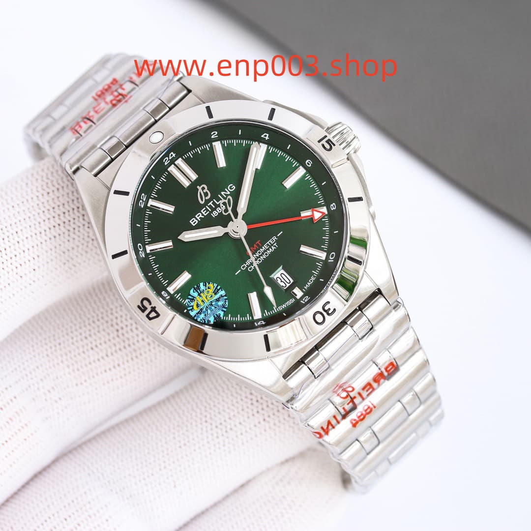 Chronomat Automatic GMT Green Dial 40mm Men Watch