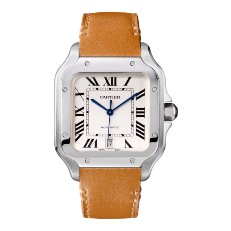Santos De WSSA0018 47.5 mm x 39.8 mm Men Watch