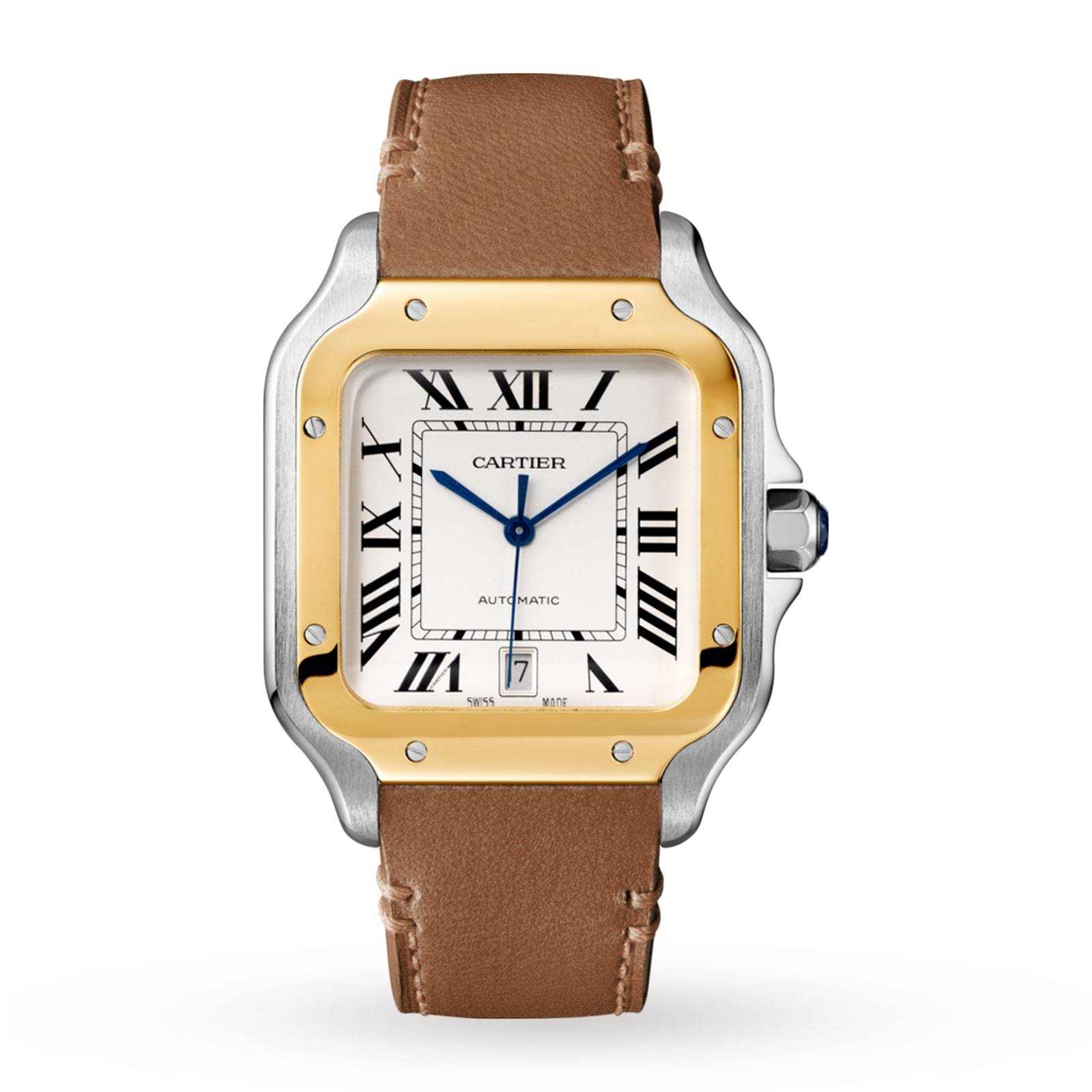 Santos De W2SA0009 47.5 mm x 39.8 mm Men Watch