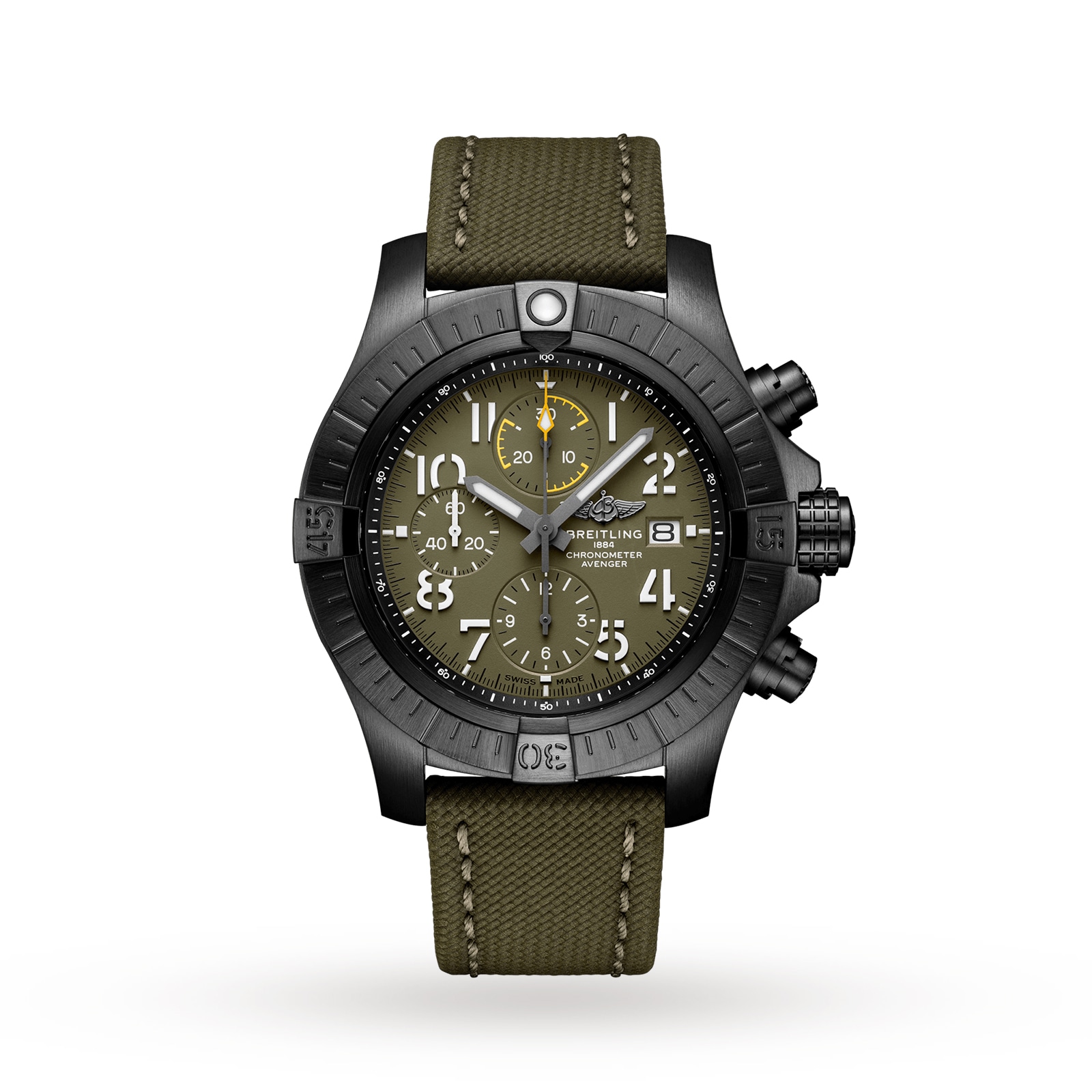 Avenger Chronograph Night Mission 45mm Men Watch