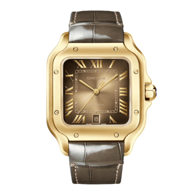 Santos De WGSA0095 47.5 mm x 39.8 mm Men Watch