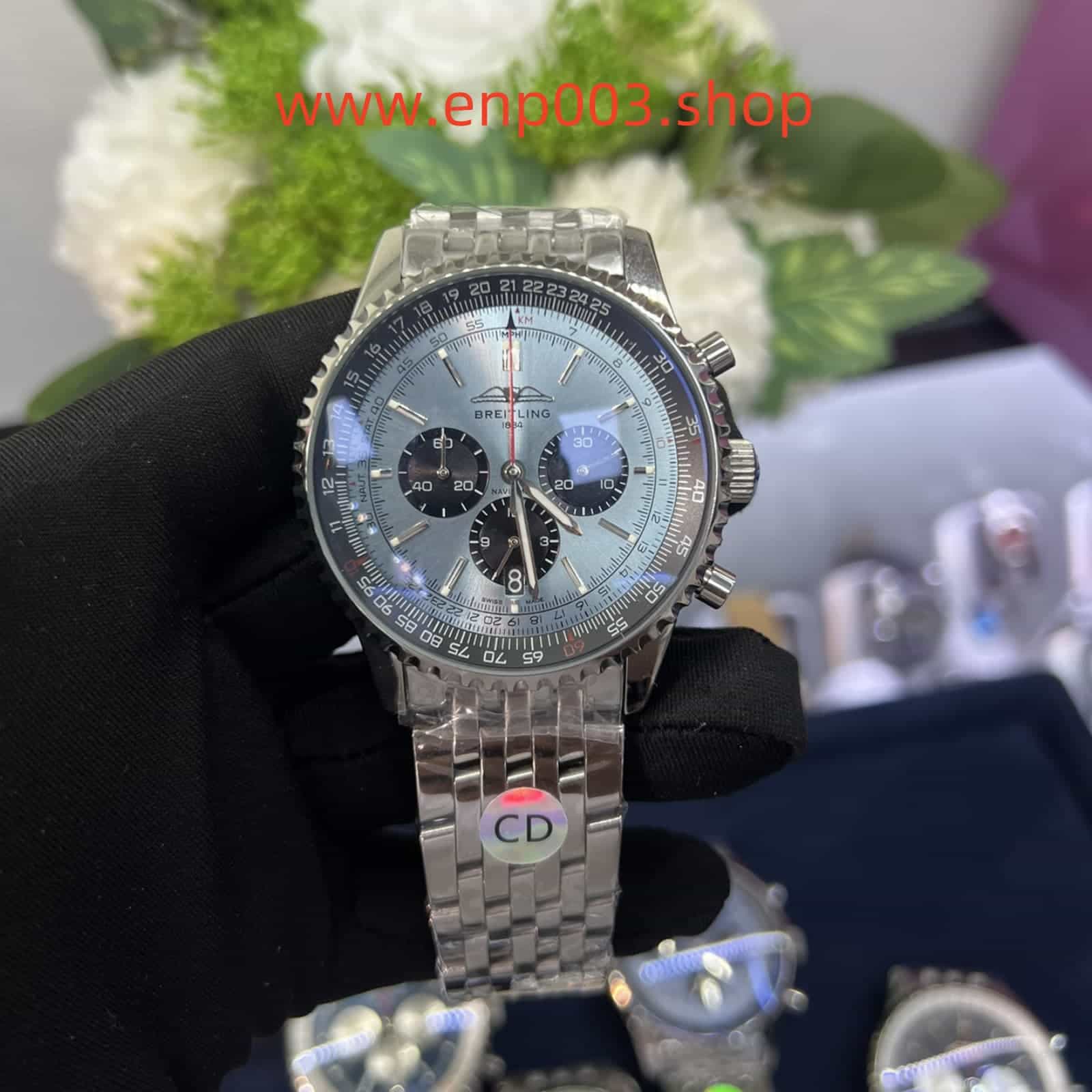Navitimer B01 Chronograph Blue 43mm Mens Watch