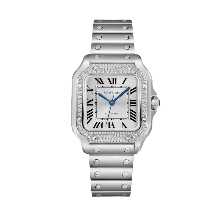 Santos De W4SA0005 41.9 mm x 35.1 mm Men Watch