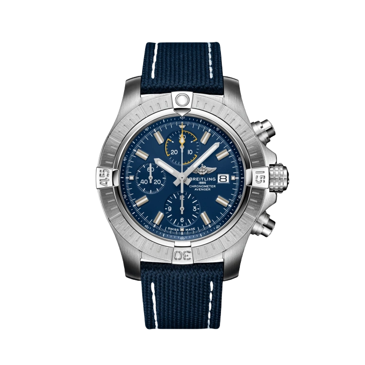 Avenger Chronograph Steel 45mm Men Watch