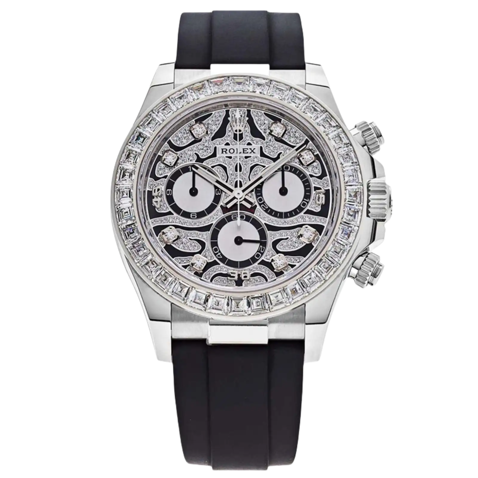 Cosmograph Daytona 'Eye of the Tiger' 116589TBR White Gold 40mm