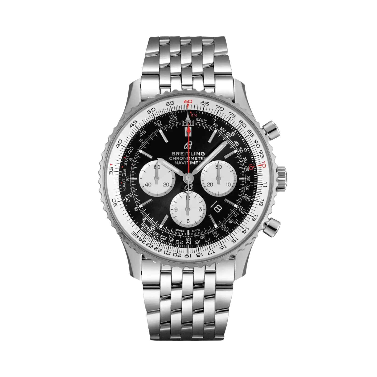 Navitimer 1 B01 Chronograph Black Dial 46mm Men's Watch