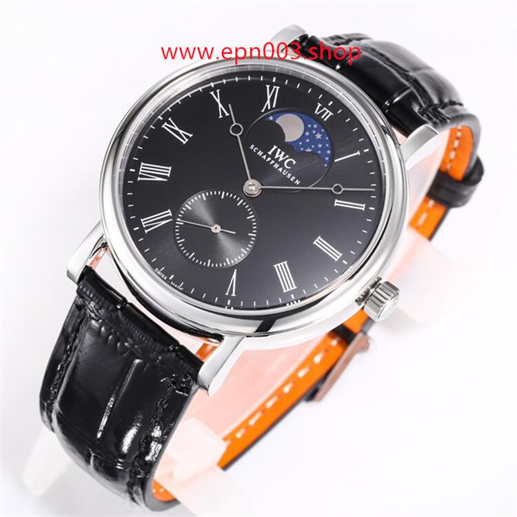 Portofino Hand-Wound 46 mm Men Watch