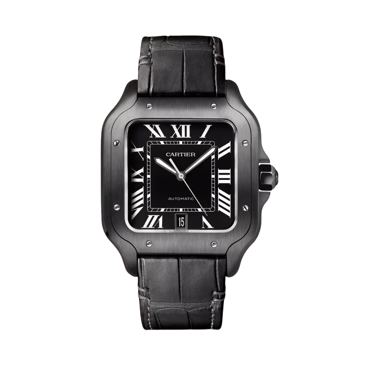 Santos De WSSA0039 47.5 mm x 39.8 mm Men Watch