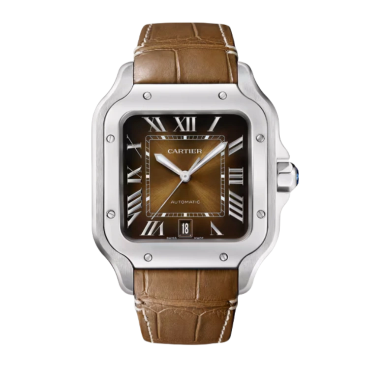 Santos De WSSA0064 47.5 mm x 39.8 mm Men Watch