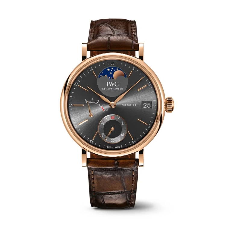 Portofino Hand-Wound Moon Phase 45 mm Men Watch