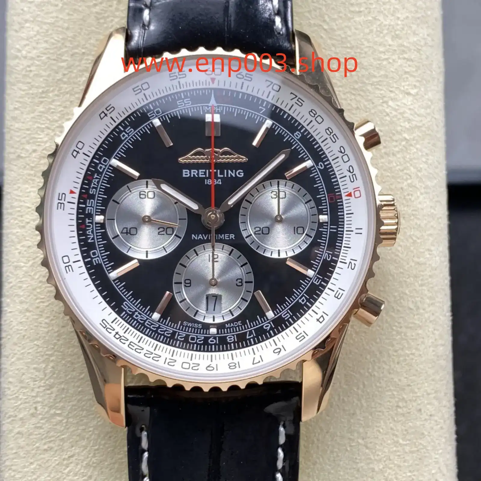 Navitimer B01 Chronograph Black 43mm Mens Watch