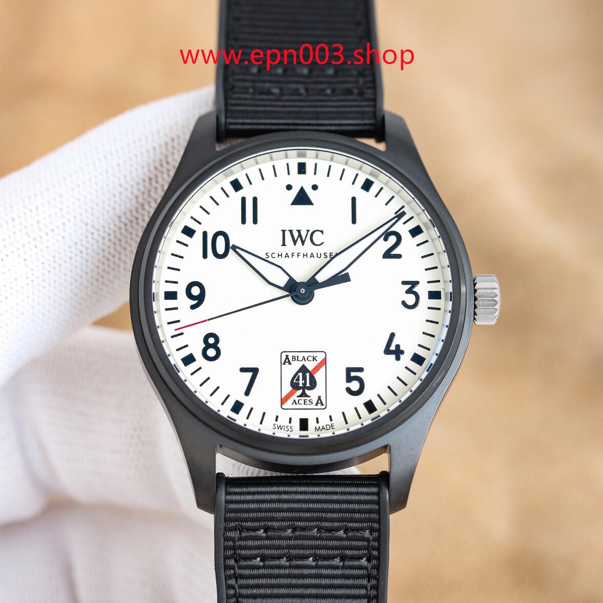 Pilot's Watch Automatic 41 Black Aces 41 mm Mens Watch