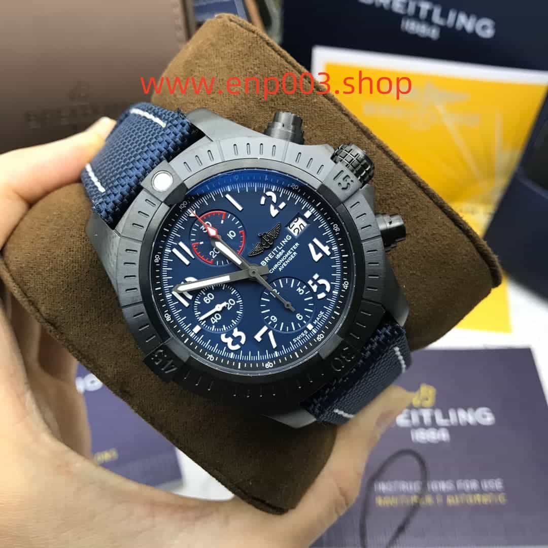 Super Avenger Chronograph Night Mission 48mm Men Watch