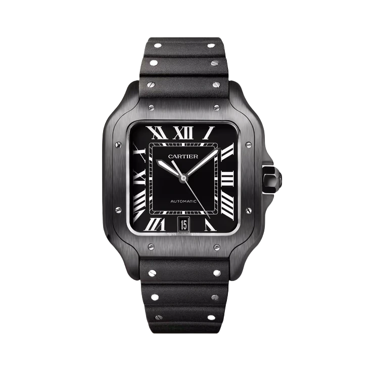 Santos De WSSA0039 47.5 mm x 39.8 mm Men Watch
