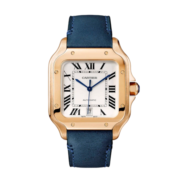 Santos De WGSA0019 47.5 mm x 39.8 mm Men Watch