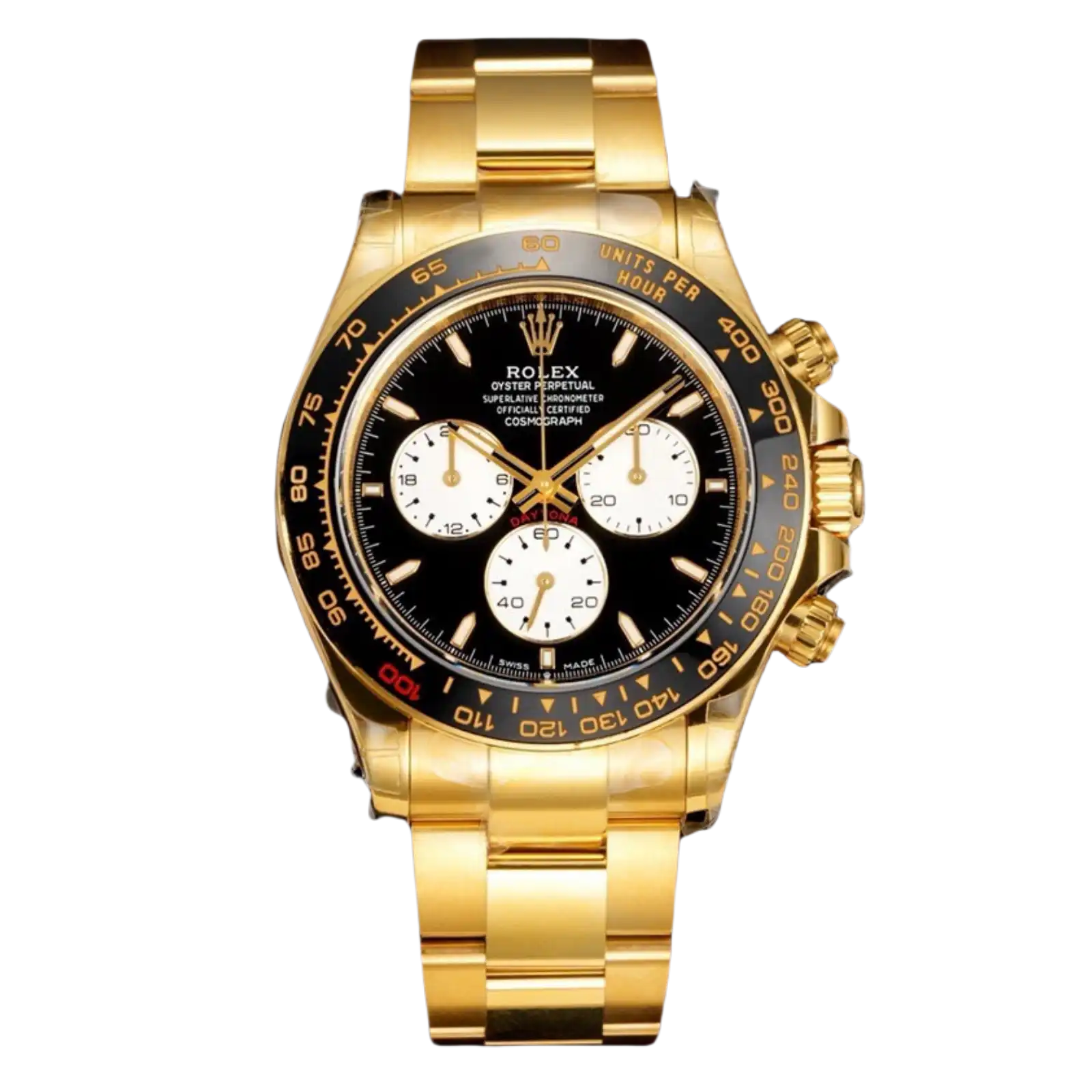 Cosmograph Daytona 116528 Yellow Gold Custom Le Mans Daytona Edition 40mm