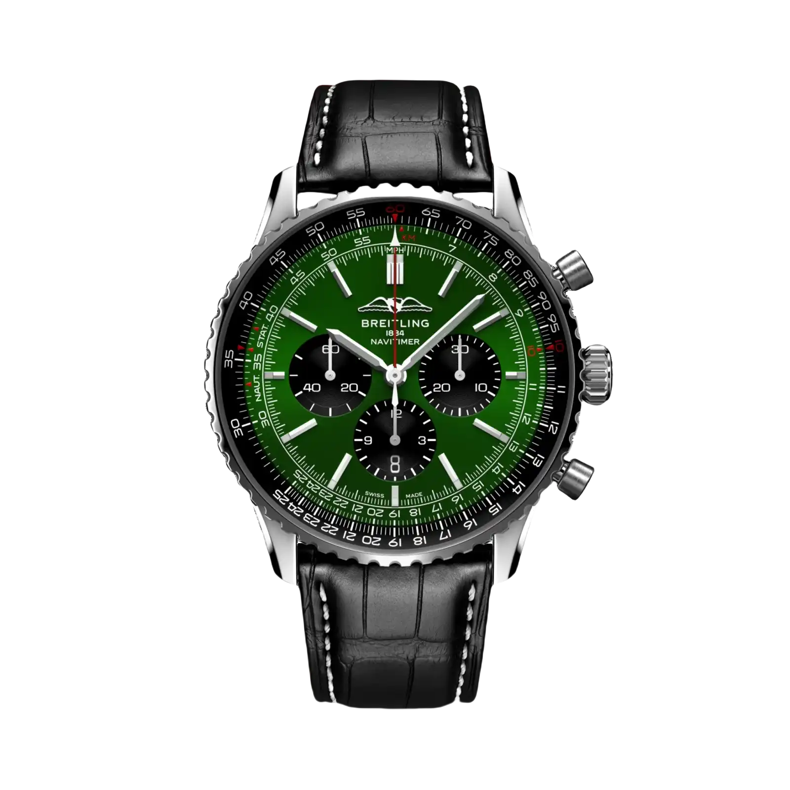 Navitimer B01 Chronograph Green 46mm Mens Watch