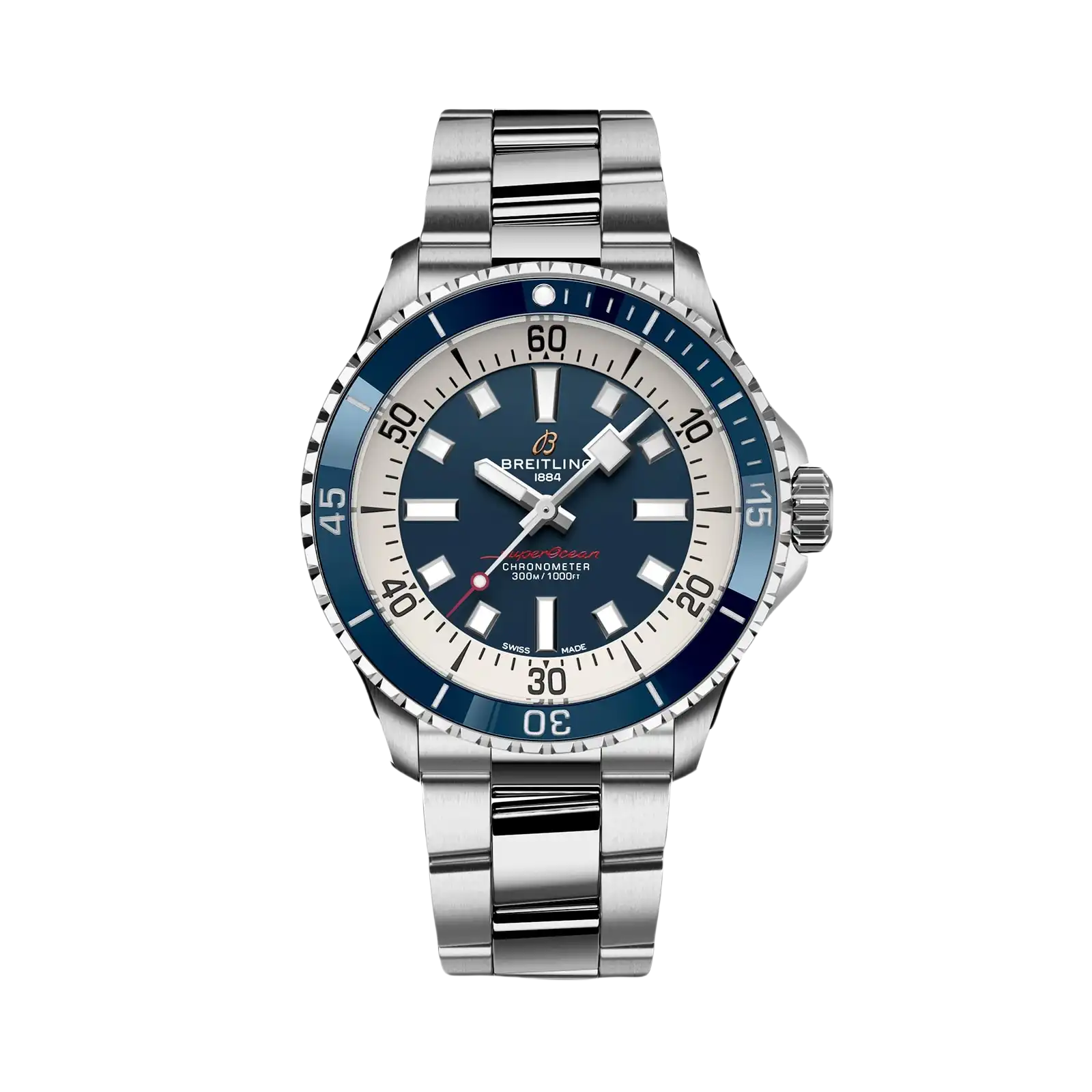 Superocean Blue 42mm Mens Watch