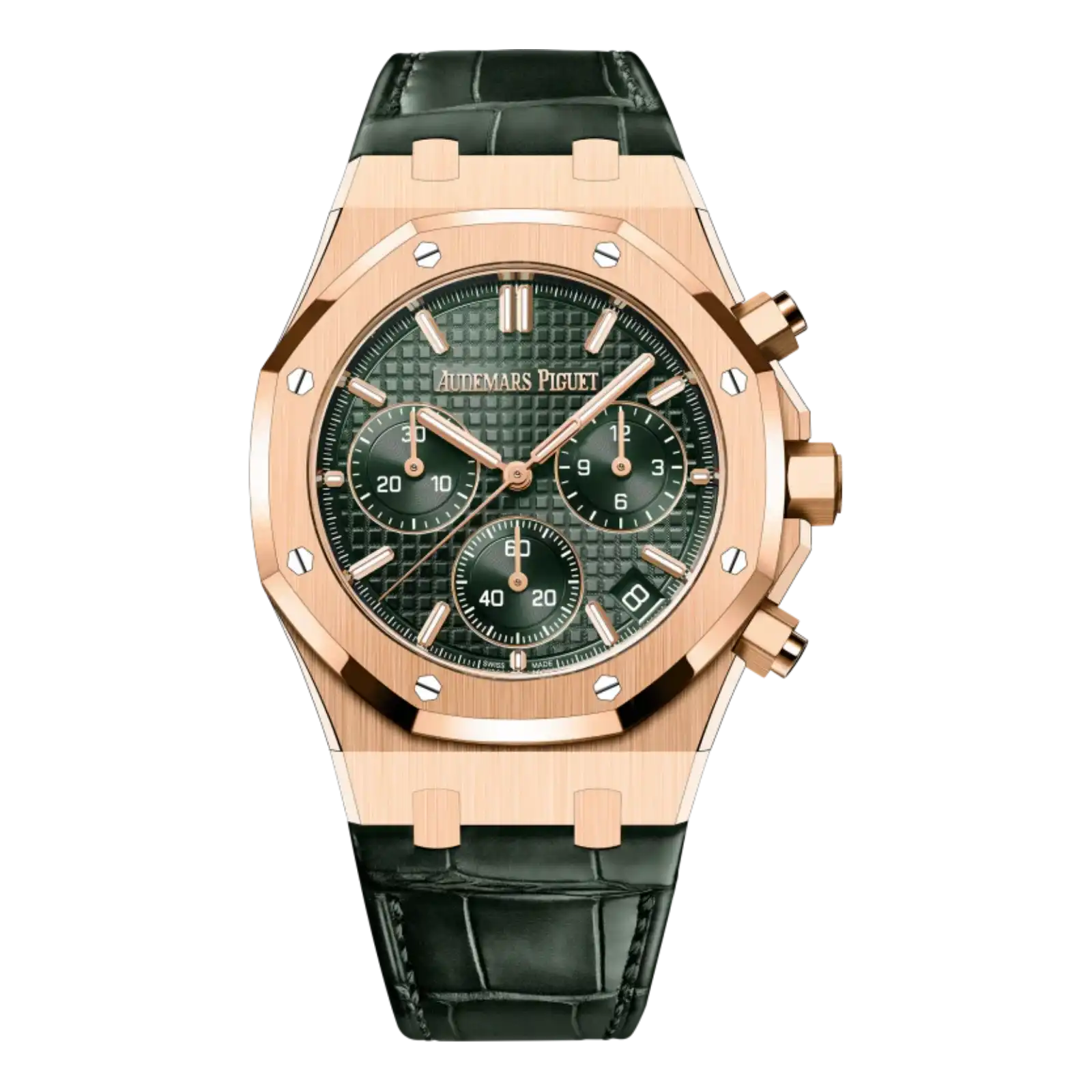 Royal Oak Chronograph Green Dial 26240OR.OO.D404CR.02 41mm Men Watch