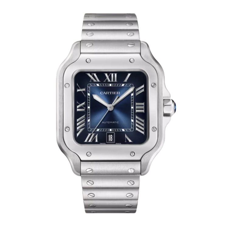 Santos De WSSA0071 47.5 mm x 39.8 mm Men Watch