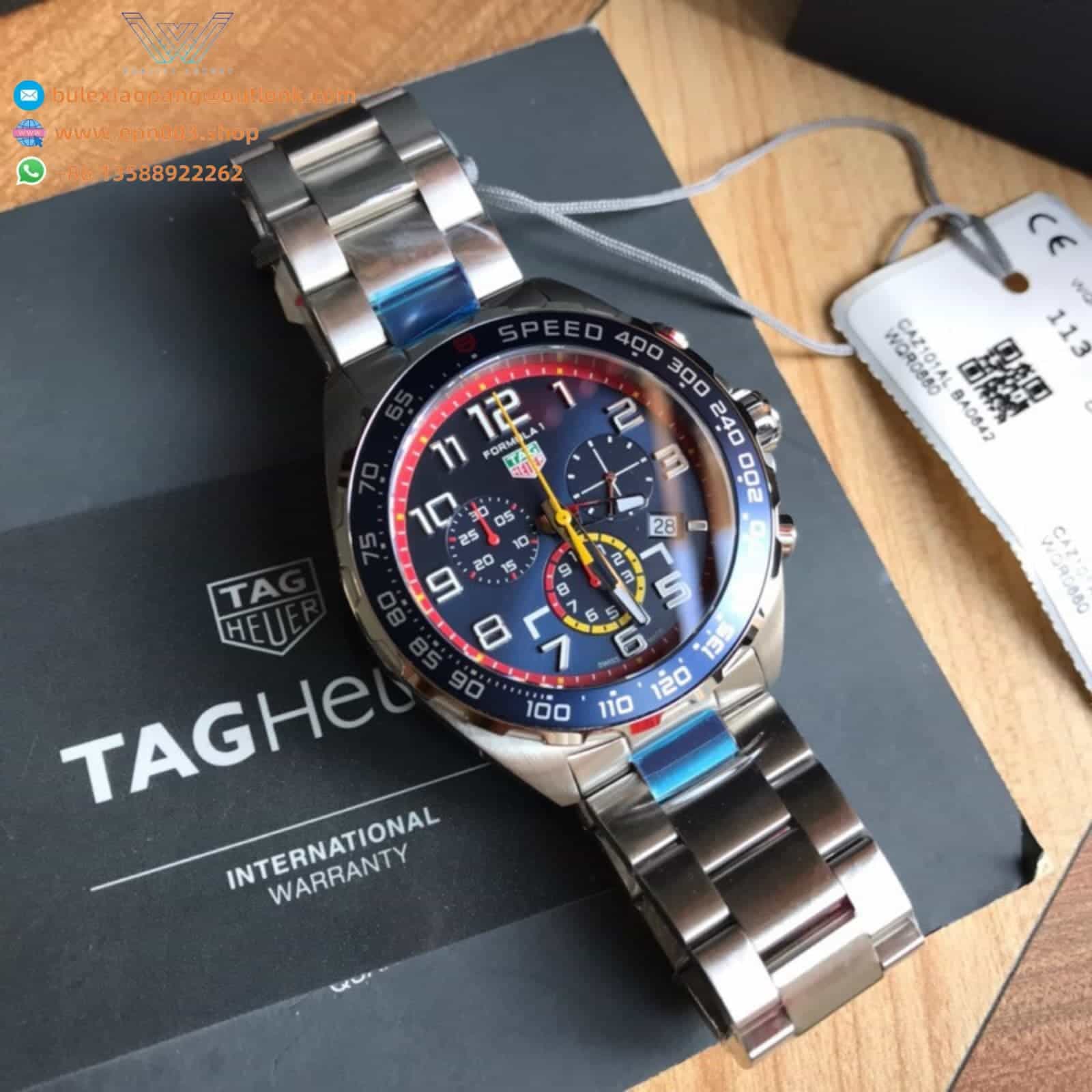 SPECIAL EDITION Formula 1 Chronograph x Red Bull Racing 43mm-Mens Watch