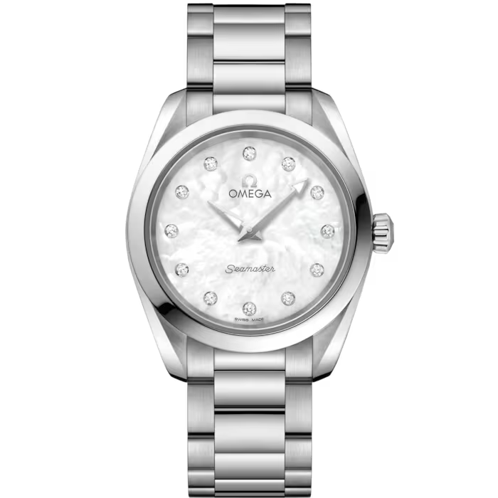 Seamaster Aqua Terra 150M 28mm Steel On Steel Ladies Watch