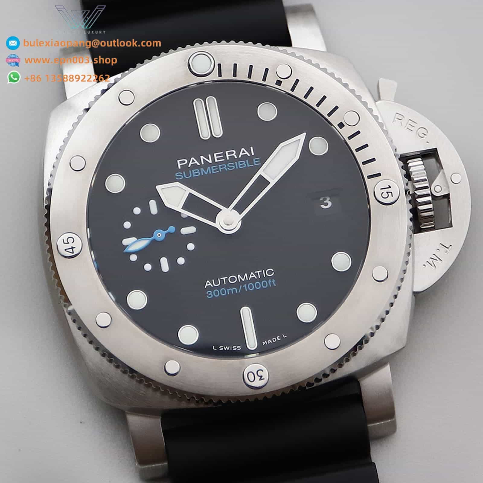 Submersible Titanio PAM02305 47mm-Men Watch